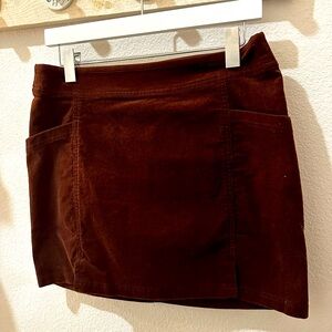Kuhl Women's Mini Skirt in Deep Brown